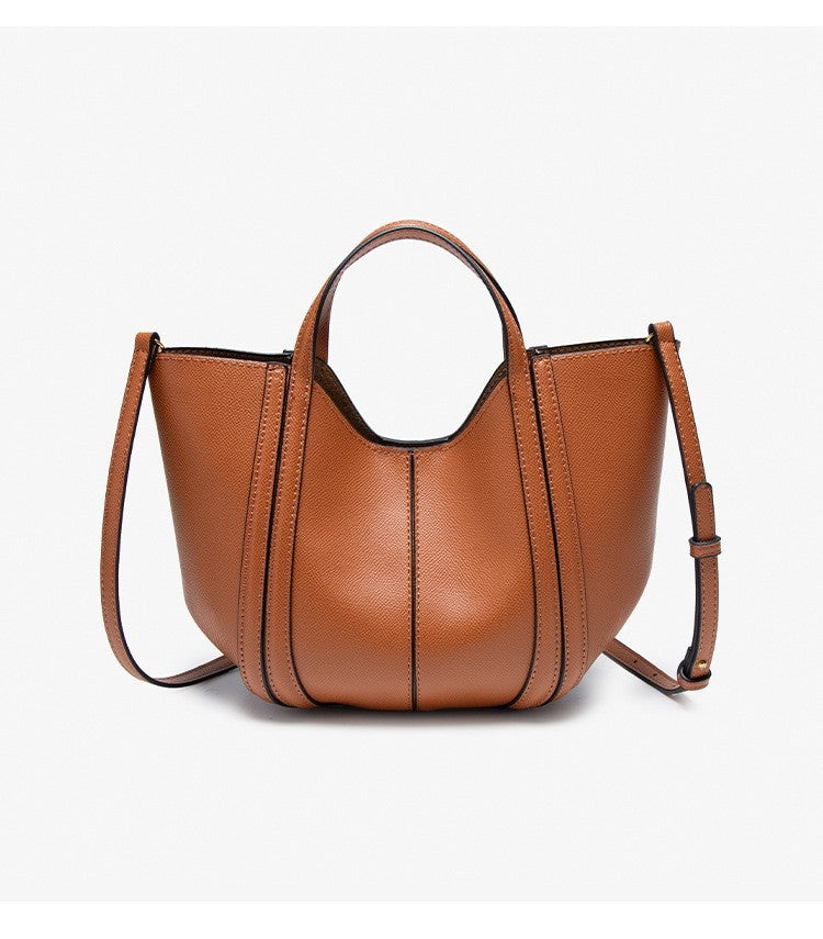 Women's Niche Simple Design Vegetable Basket Advanced Light Luxury Women's Handbag