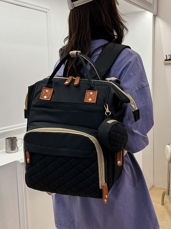 Large Capacity Portable Diaper Can Be Mummy Bag
