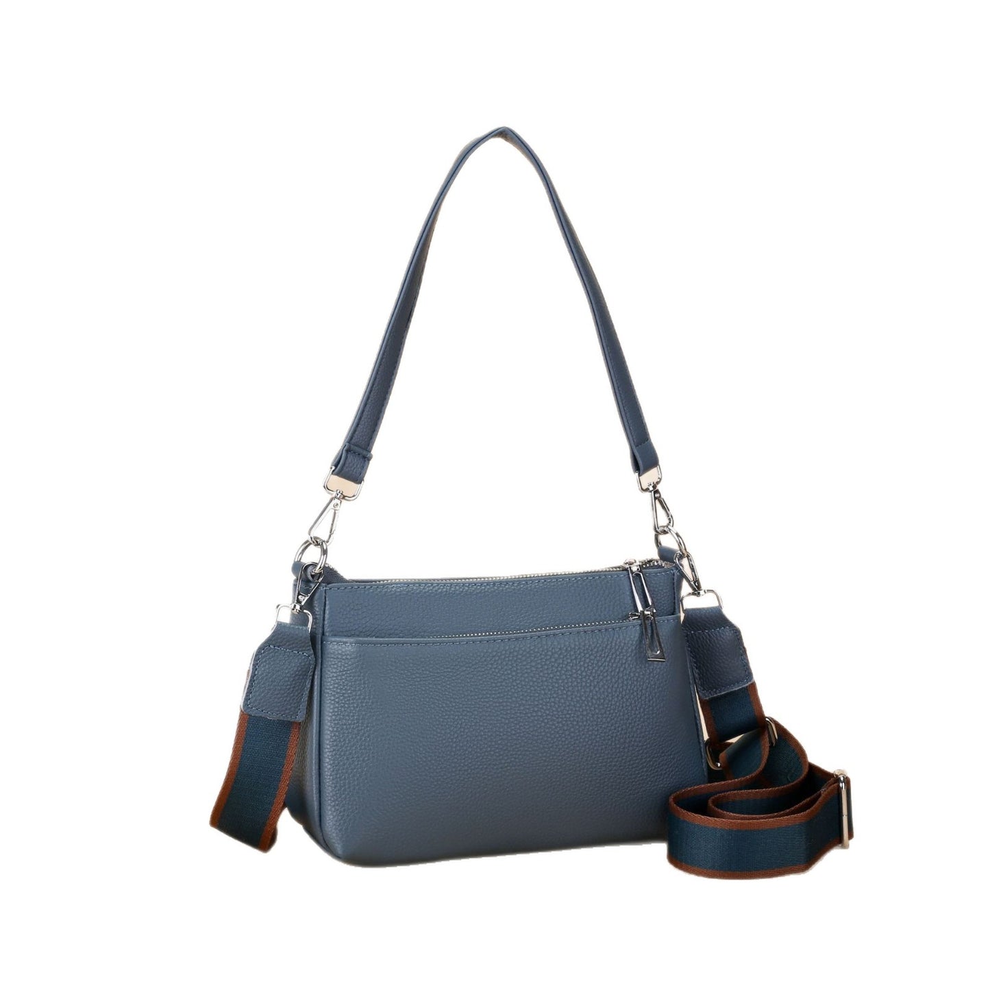 Women's Fashion Commuter First Layer Cowhide Large Capacity Versatile Women's Shoulder Bag
