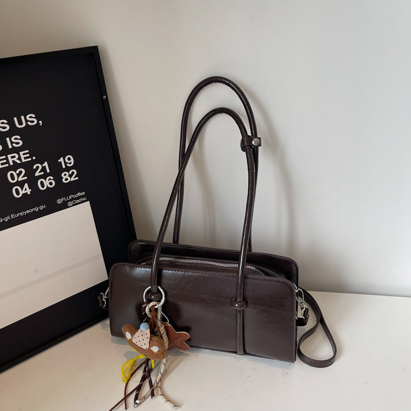 Women's Fashion Underarm Autumn Baguette Trendy Western Women's Messenger Bag
