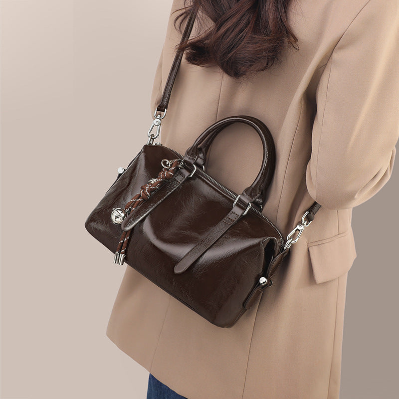 Women's Genuine Leather Mother Large Capacity High Bags