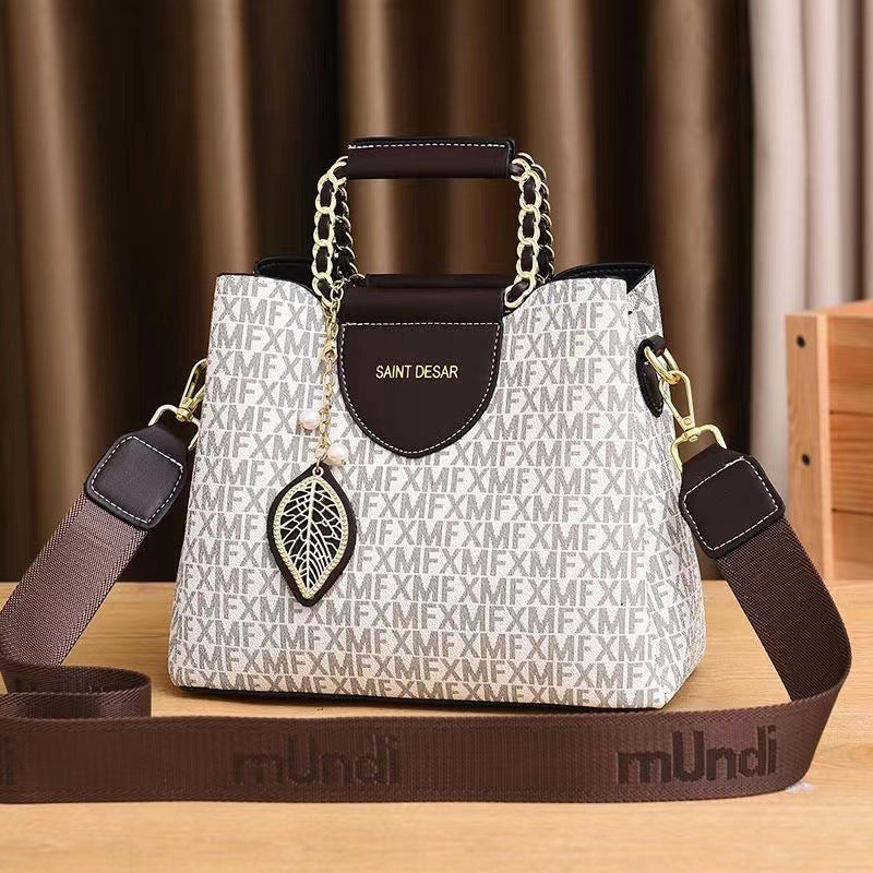 Women's Fashionable Printed High-grade Large Capacity Women's Messenger Bag