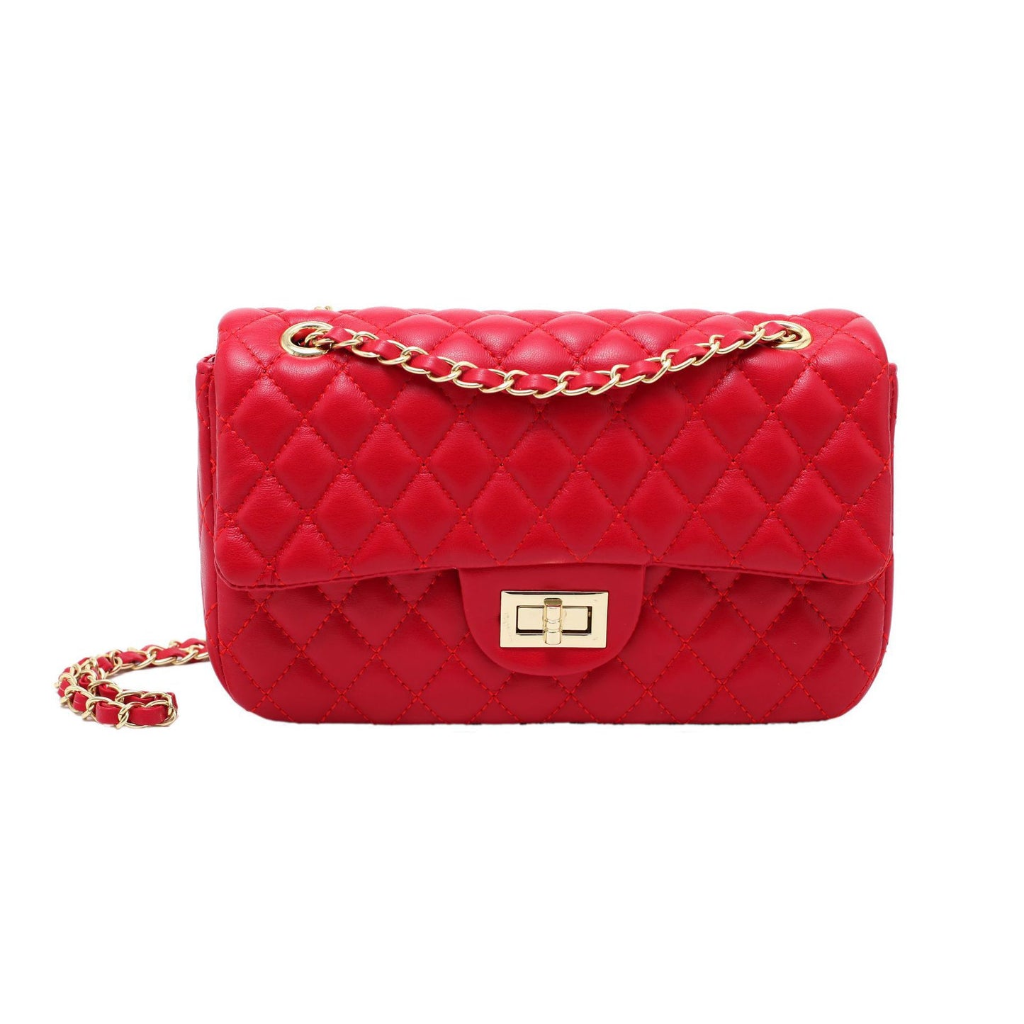 Women's Trendy Stylish Good Texture Diamond Chain Bags