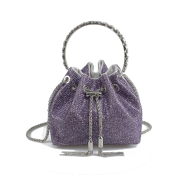 Full Diamond Party Banquet Niche Portable Bags