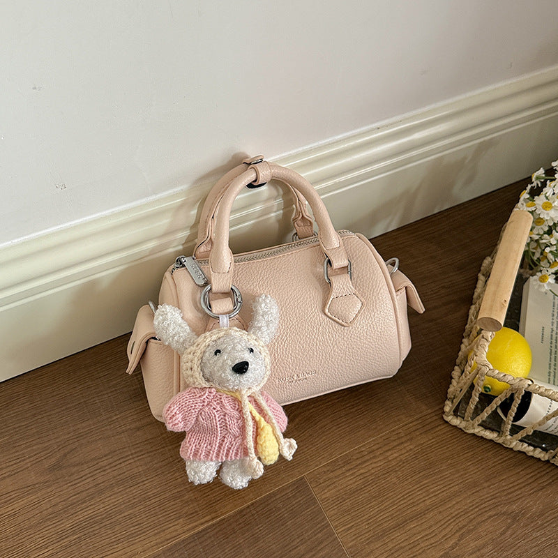 Women's Fashion Simple Boston Versatile High Quality Women's Handbag