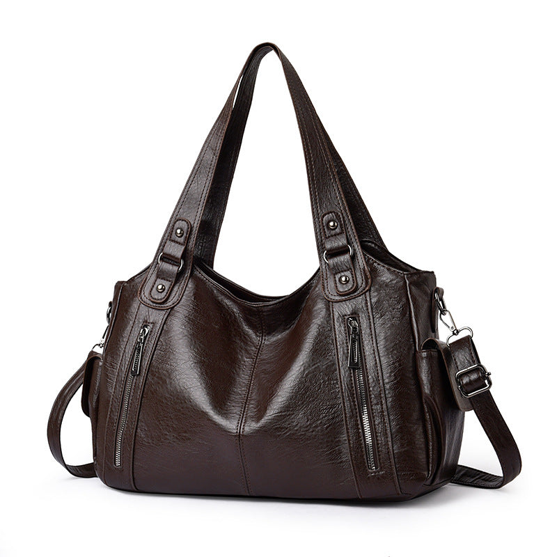 Attractive Elegant Women's Motorcycle Fashion Retro Tote Bag