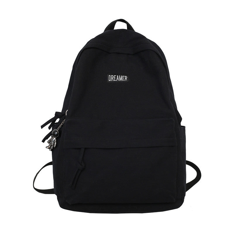 Simple Solid Color College Good-looking Lightweight Bags
