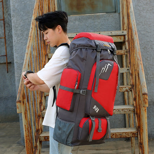 Women's & Men's Waterproof Rucksack Large Capacity Work Oversized Mountain Climbing, Hiking Bag
