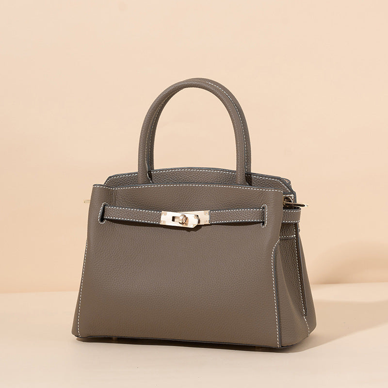 Women's Fashion Genuine Leather Trendy Hand Carrying Women's Messenger Bag