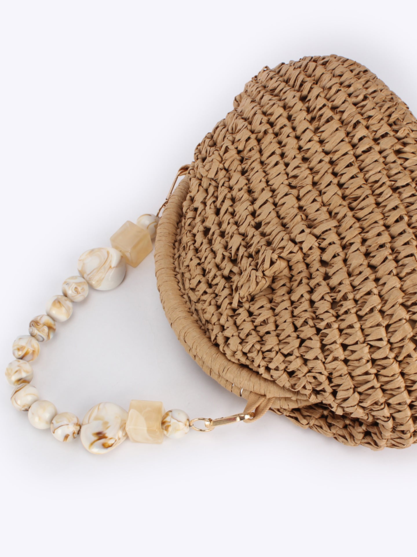 Women's Fashion Simple Woven Seaside Vacation Daily Women's Handbag