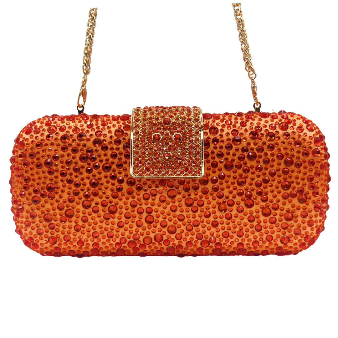 Women's Diamond Shiny Luxury Rhinestone Clutch Party Evening Bags