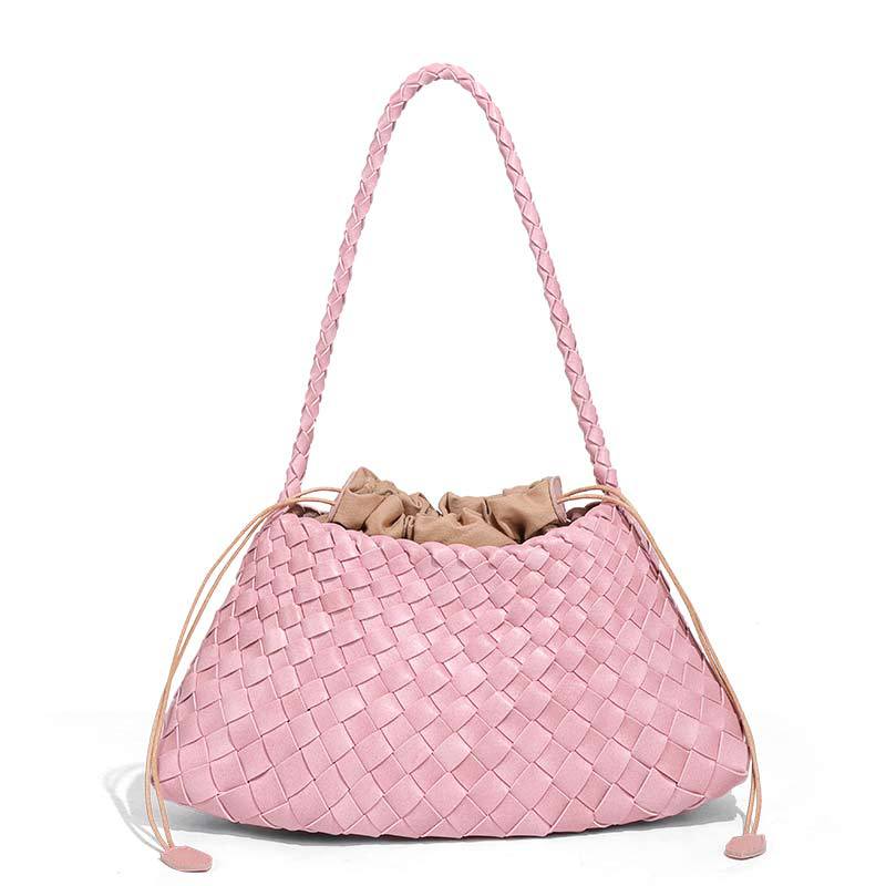 Women's Live Single Fashion Woven Underarm Retro Son Women's Shoulder Bag