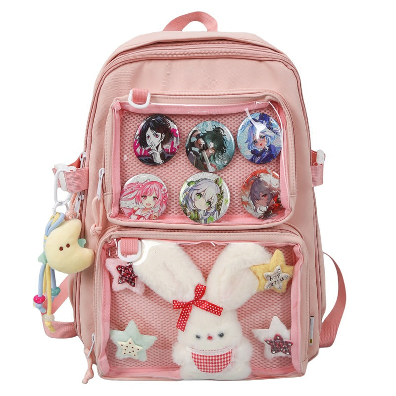 Women's Cute Design Cool Large Capacity College Student Schoolbag