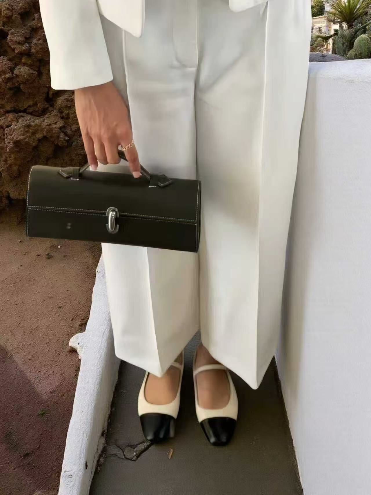 Women's Light Luxury Long Clutch Fashion Simple Baguette Design Women's Handbag