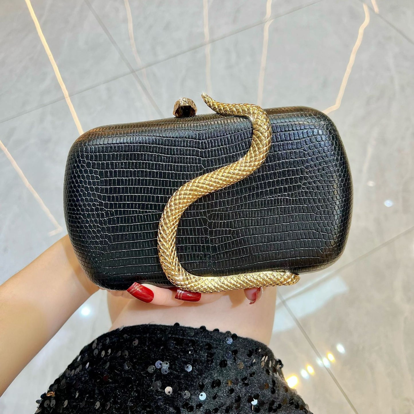 Light Luxury High-grade Clutch Fashion Banquet Dinner Bag