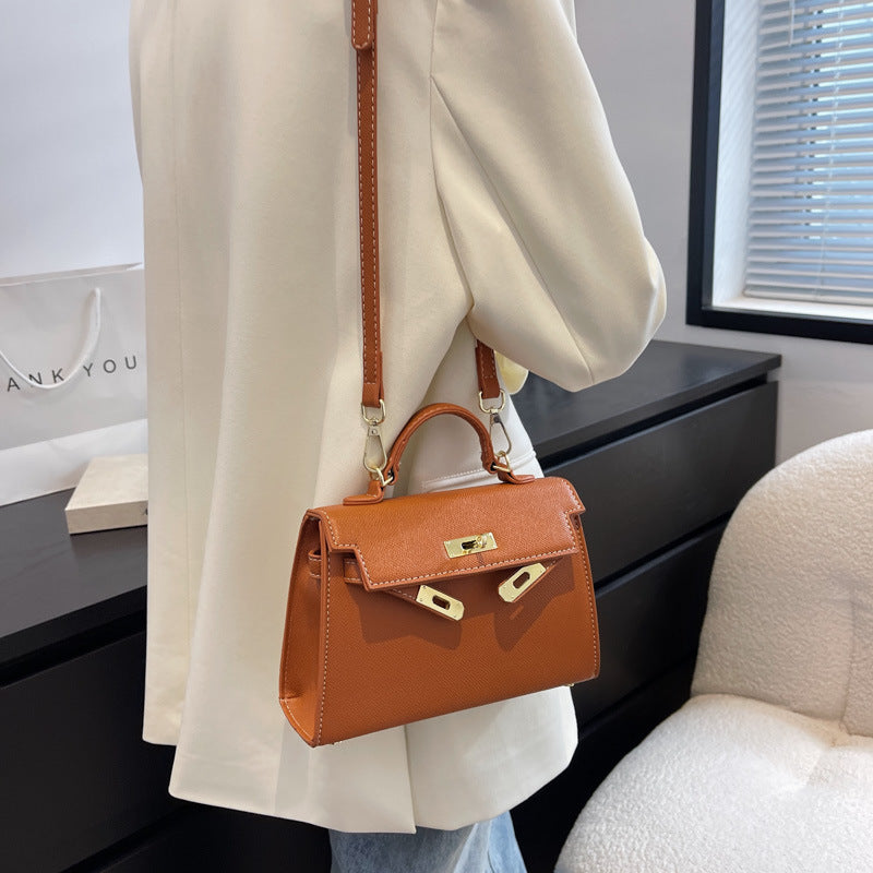Women's Advanced Texture Portable Retro Kelly Women's Shoulder Bag