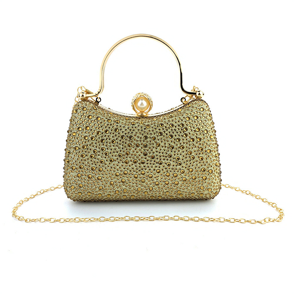 Rhinestone All Match Dress Diamond Wedding Dinner Bag