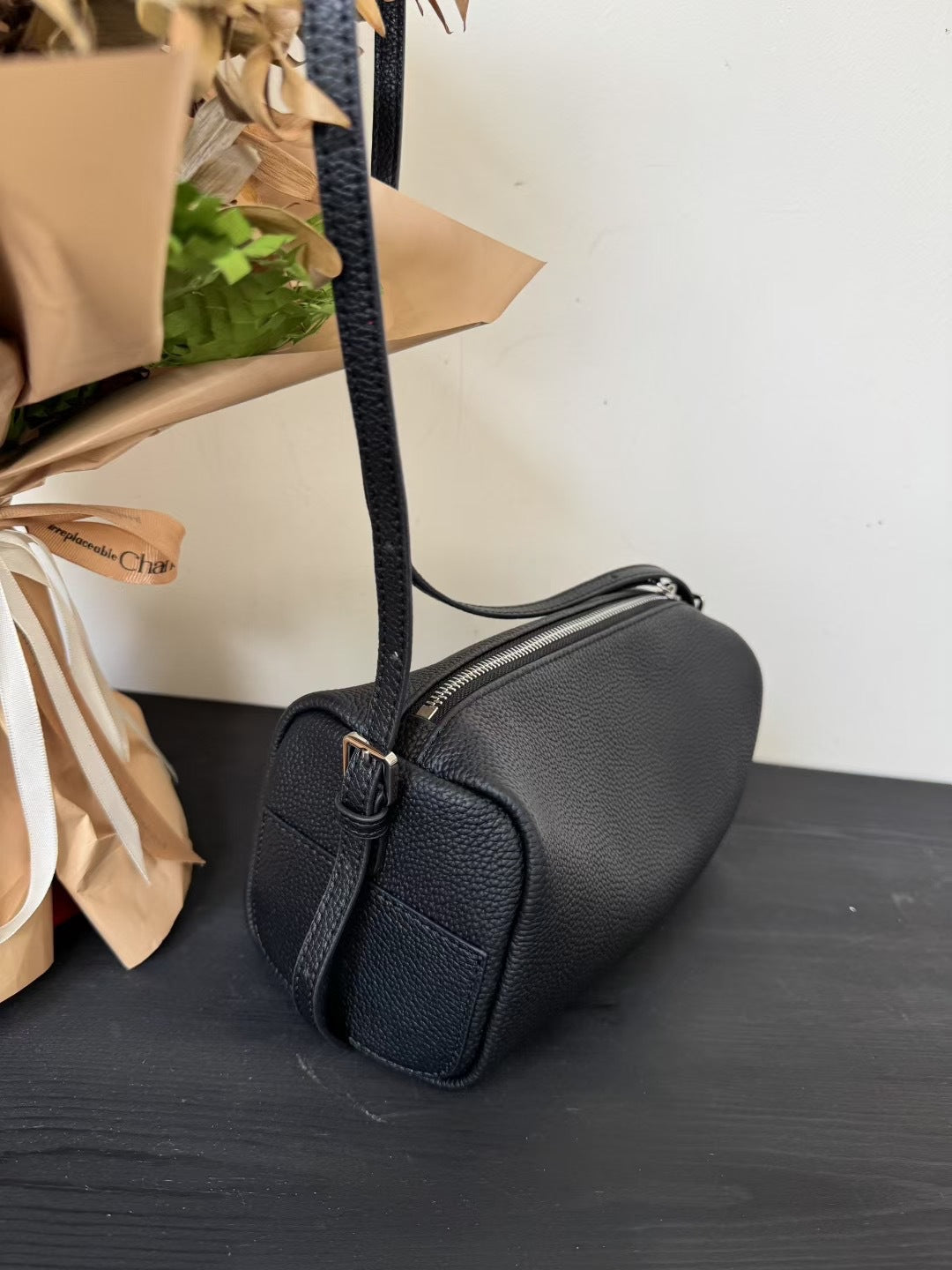 Design Sophisticated Matte Classic Box Korean Simple Women's Messenger Bag