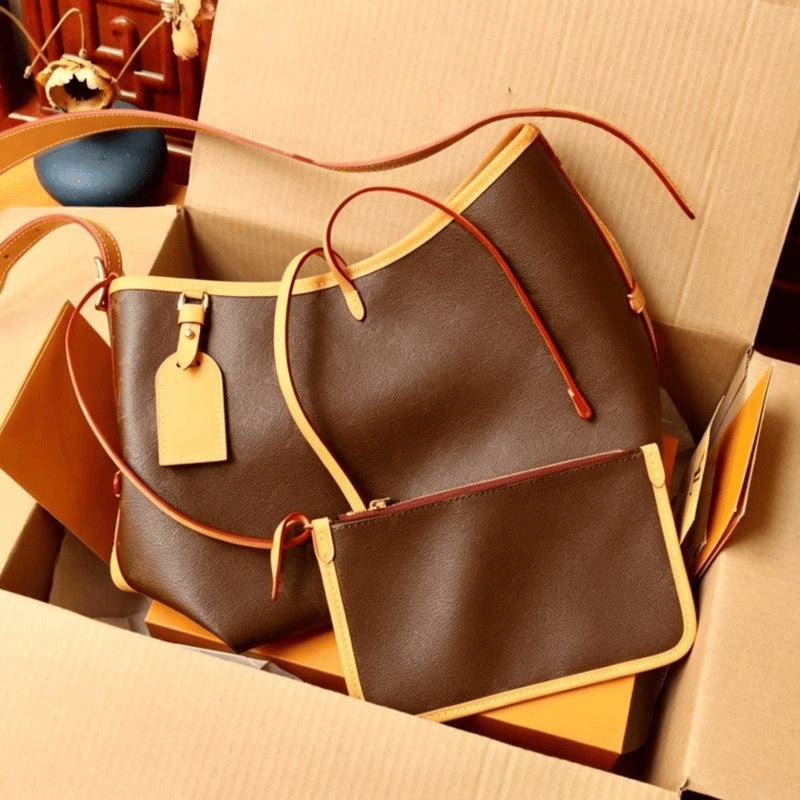 Innovative Women's Genuine Leather Presbyopic Portable Bags