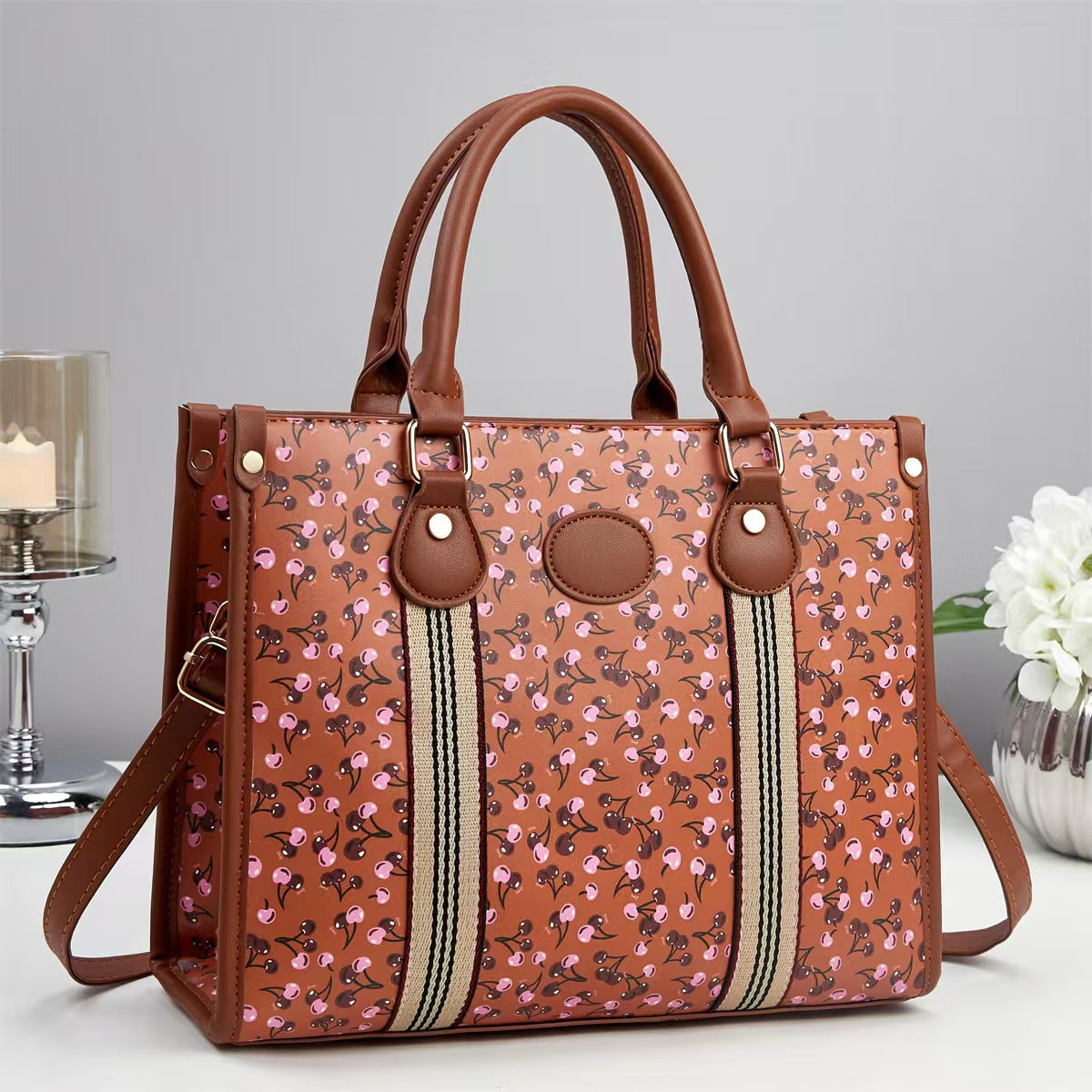 Women's Printed Fashionable Large Capacity High-grade For Women's Handbag