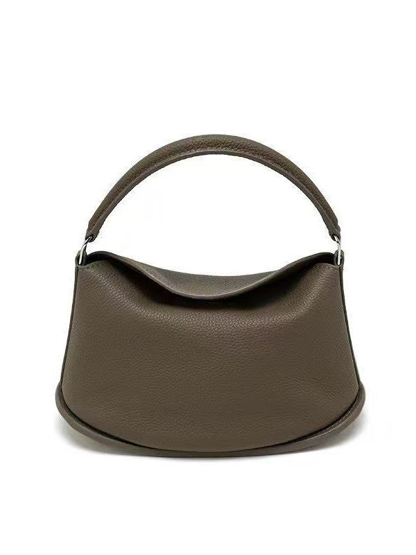 Women's Interest Light Luxury Lunch Box Genuine Leather Simple Bags