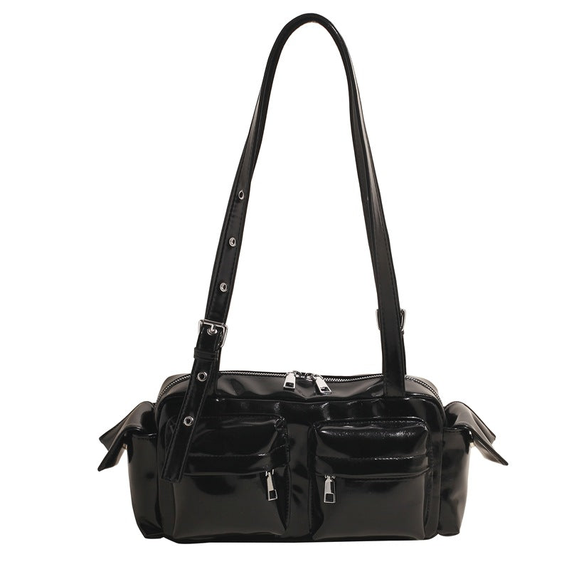 Women's Textured Large Capacity Commuter Fashion Pillow Spring Bags