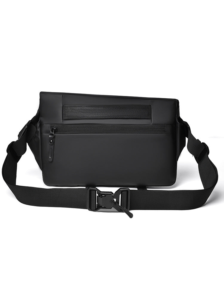 Men's Waterproof Large Capacity Mechanical Style Commuter Men's Chest Bag
