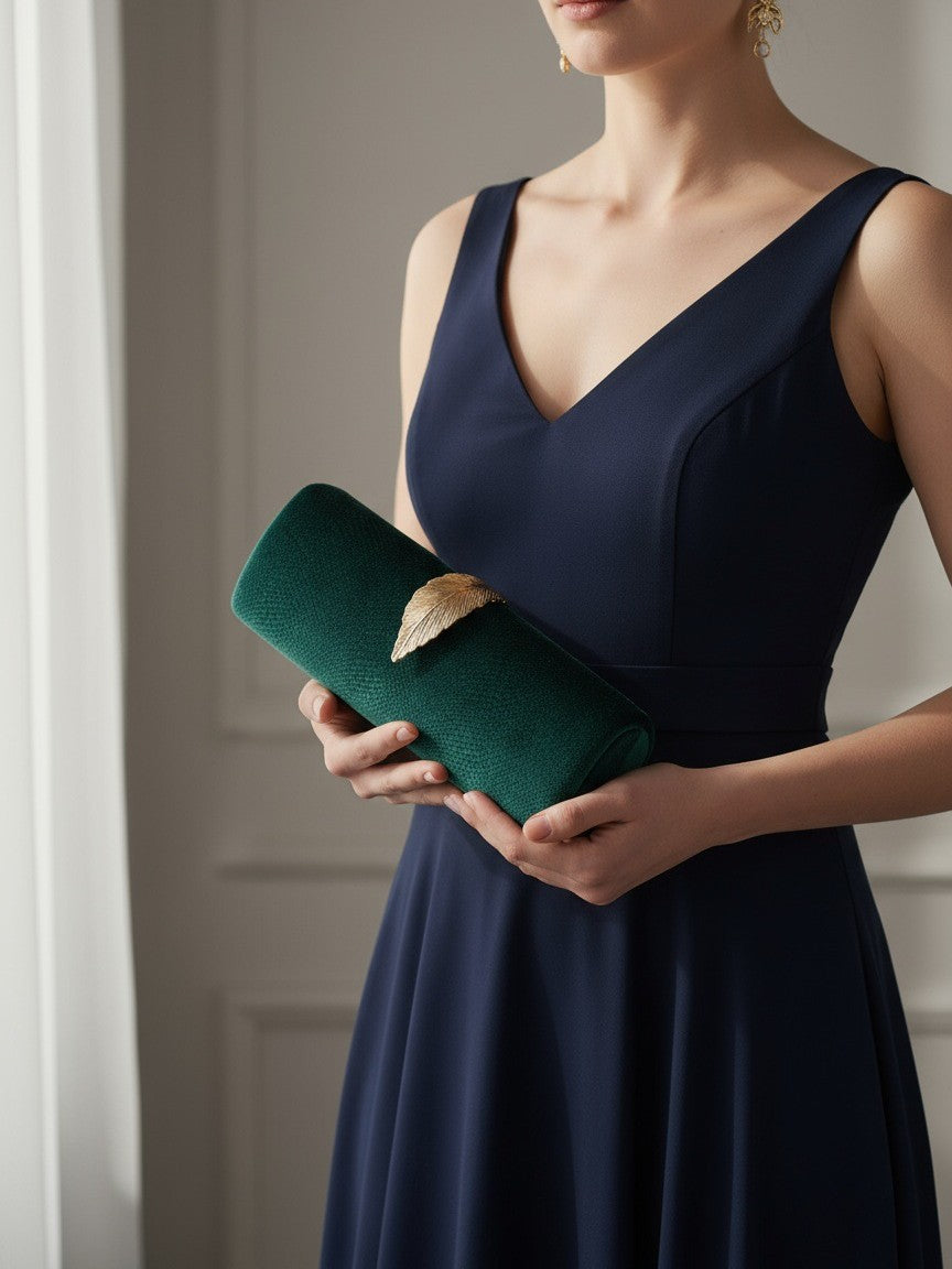 Party Fashionable Wedding Dress With Elegant Luxury Western Dinner Bag