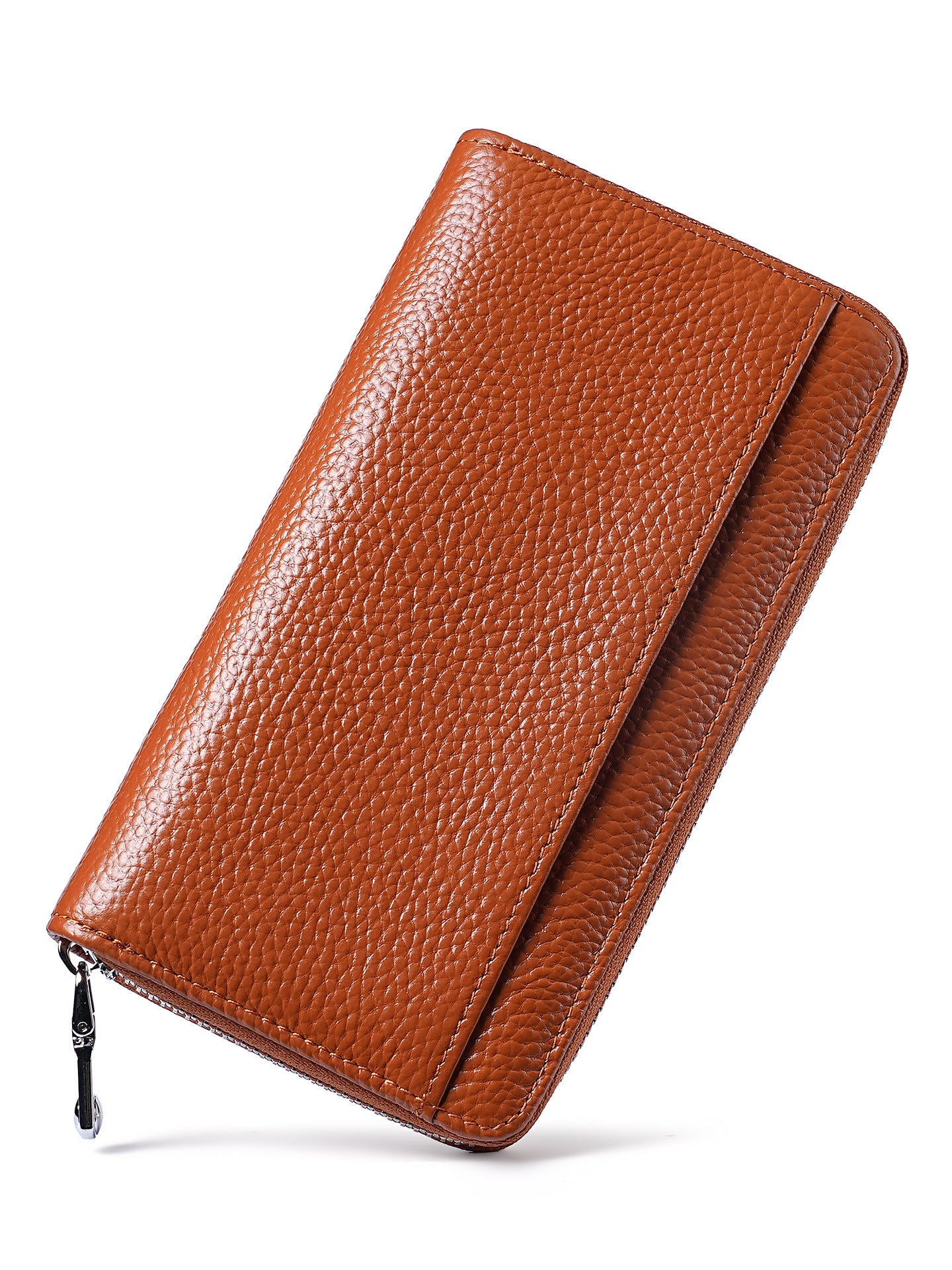 Women's & Men's Long Genuine Leather Clutch Large Capacity Purses