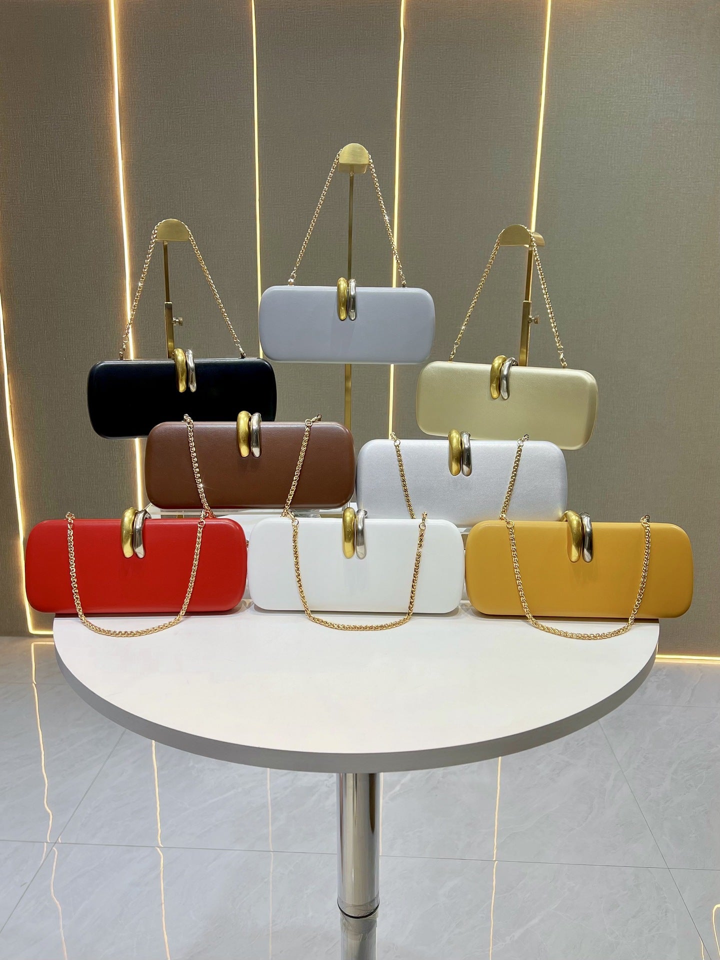 Women's Fashion Chain Clutch Party High-grade Handbags