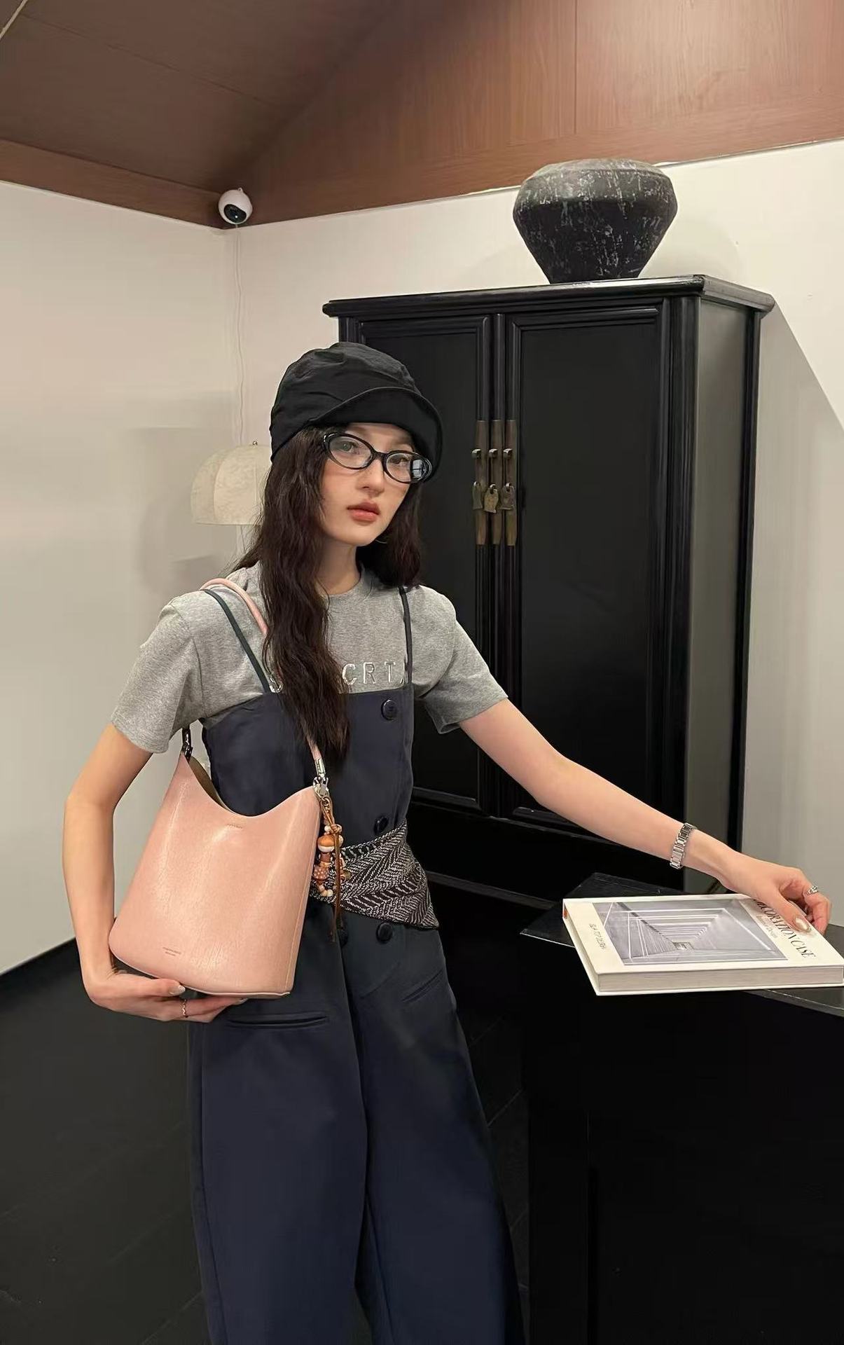 Women's Korean Style Simple Large Capacity Underarm Women's Messenger Bag