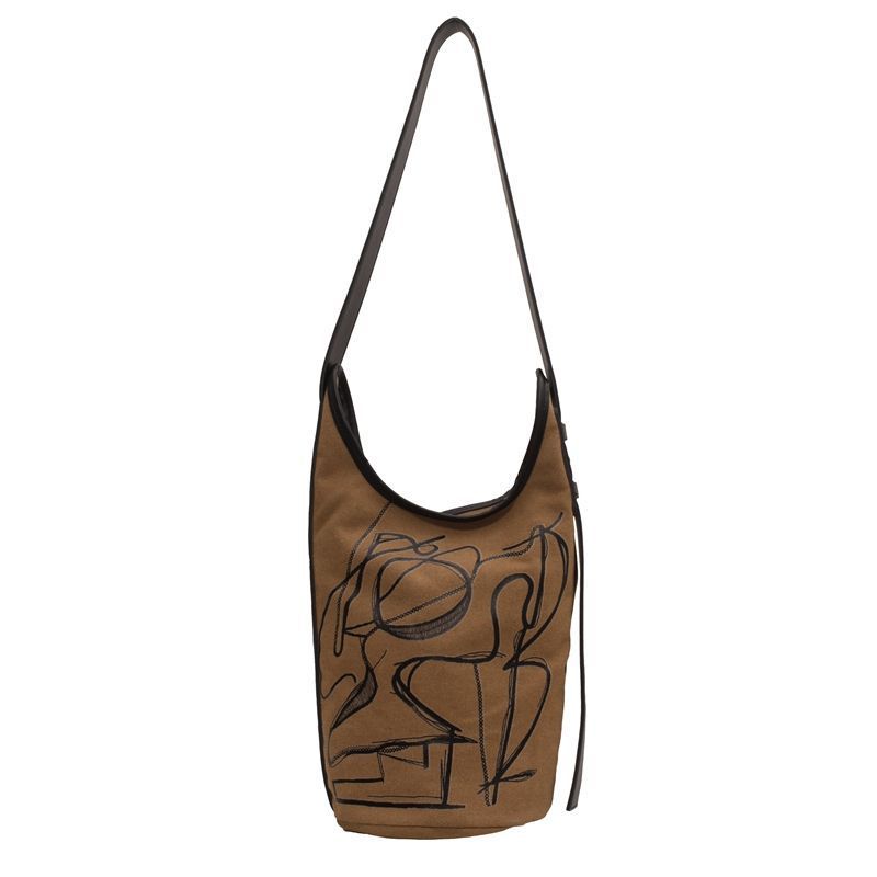 Women's Iti Canvas Fashion Summer Color Matching Women's Messenger Bag