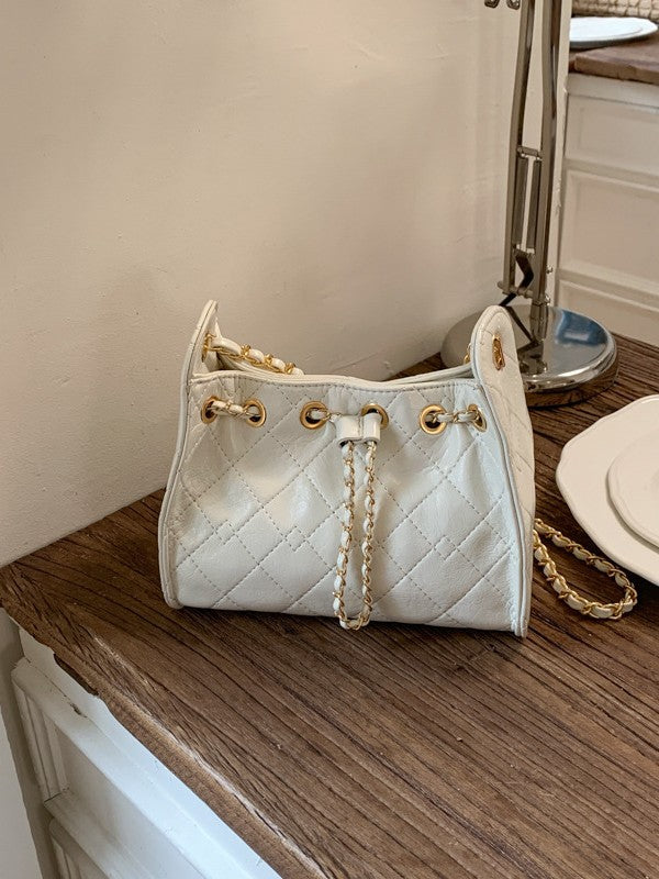 Women's Drawstring Underarm Light Luxury High Sense Women's Messenger Bag