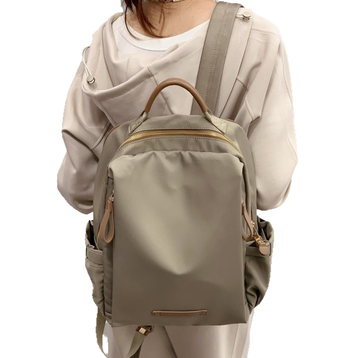 Women's Large Capacity Simple Computer Oxford Cloth With Business Backpack