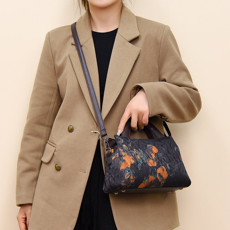 Retro Ancient Style Cheongsam Banquet Clutch Yarn Women's Shoulder Bag