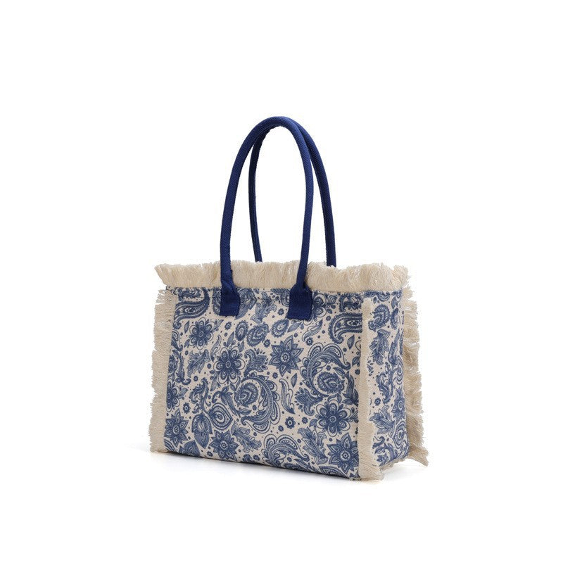 Women's High-grade Large Capacity Commuter Fashion Color Tote Bag