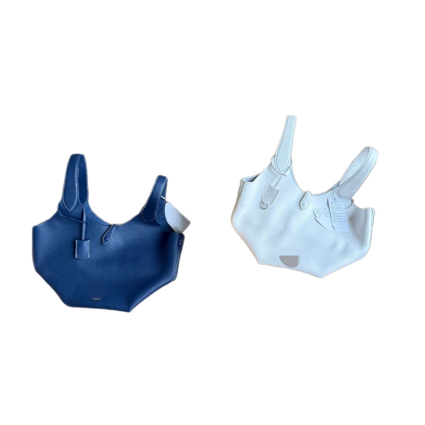Attractive Women's Original Single-layer Leather Vegetable Bucket Bags