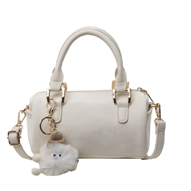 Women's Advanced Texture Minority Portable Boston Pillow Women's Handbag