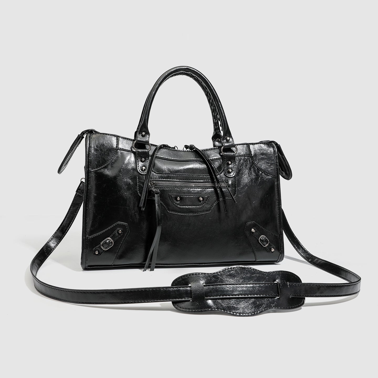 Women's Trendy Cool Hot Motorcycle Advanced Texture Bags