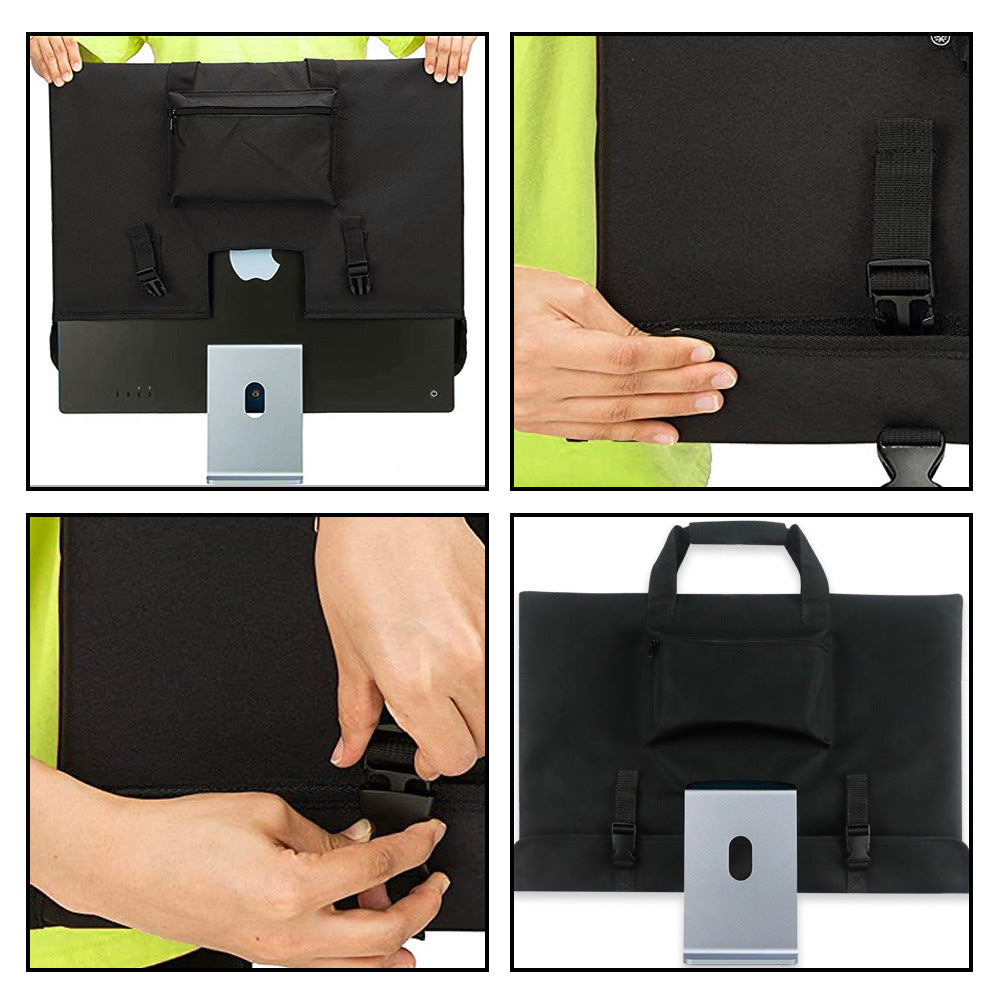 Nylon Fabric Lining Flannel Integrated Desktop Laptop Bag