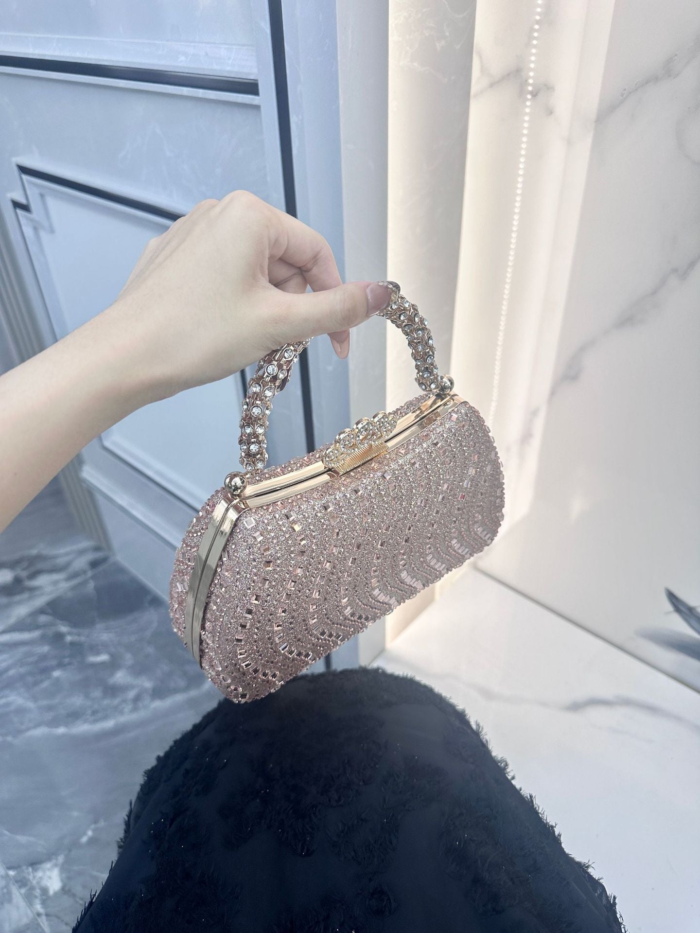 Women's High-grade Light Luxury Diamond Banquet Fashion Bags