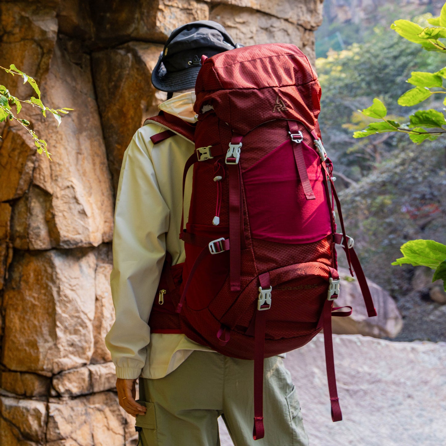 Large Capacity Waterproof Reloaded Shiralee Camping Mountain Climbing, Hiking Bag