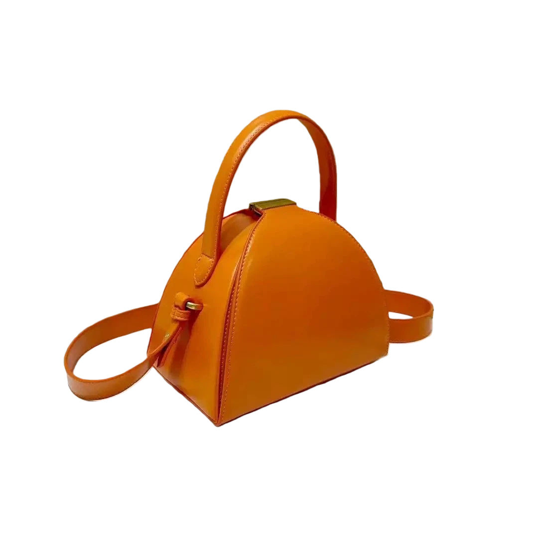 Women's French Style Semicircle Box High-grade Portable Niche Women's Handbag
