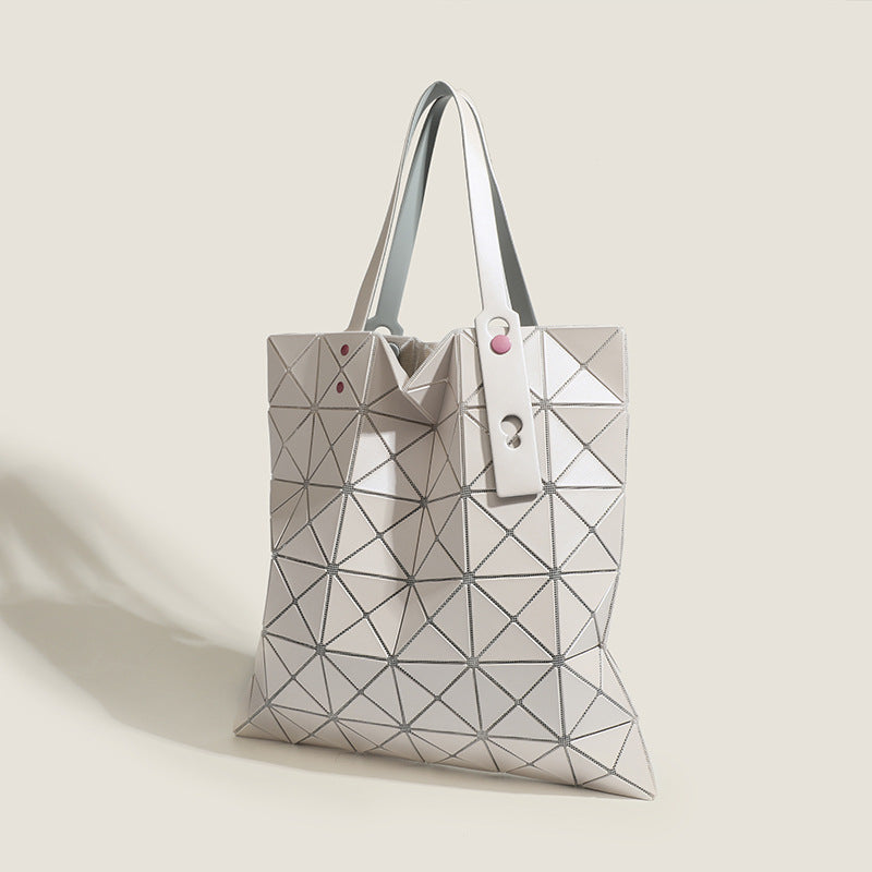 Diamond Pattern Laser Underarm Simple Large Women's Handbag