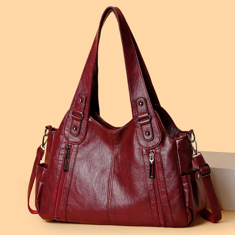 Women's Large Capacity Retro Easy Matching High-grade Women's Handbag