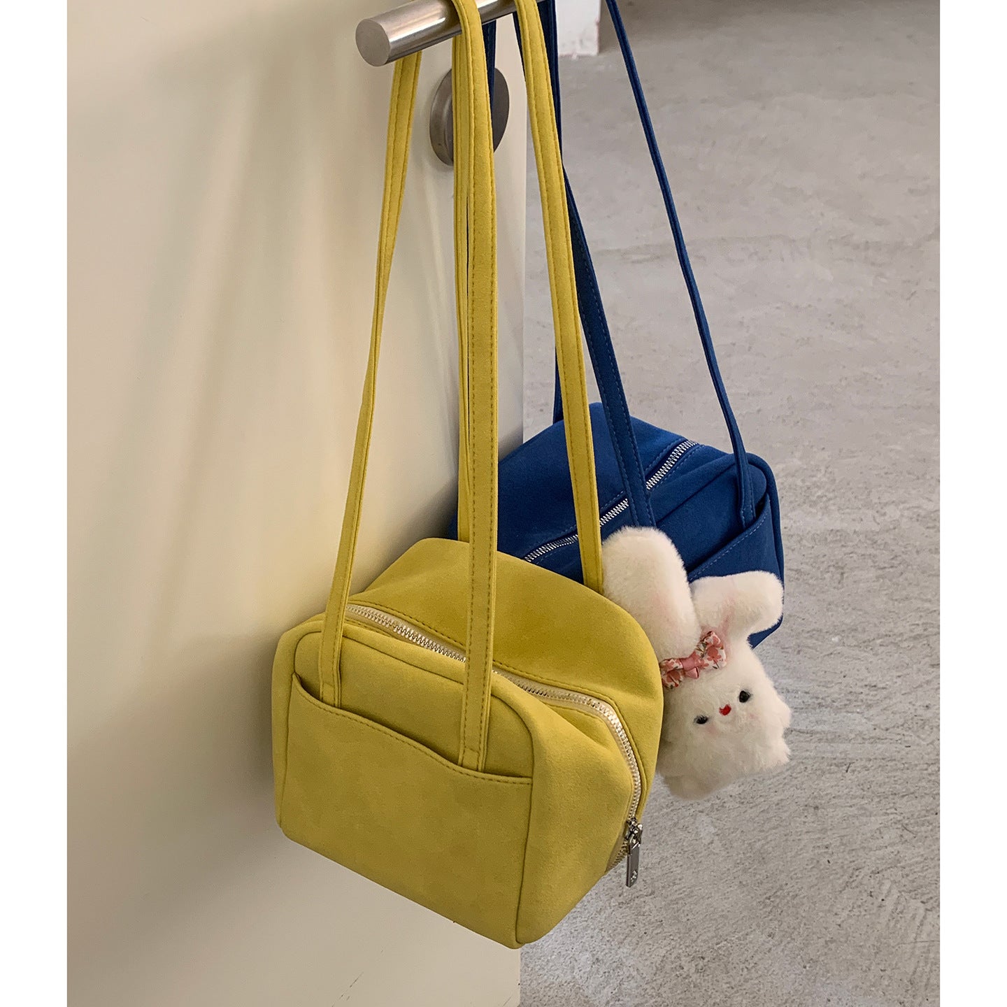 Women's Summer Fashion Macaron Color Carrying Simple Korean Bags
