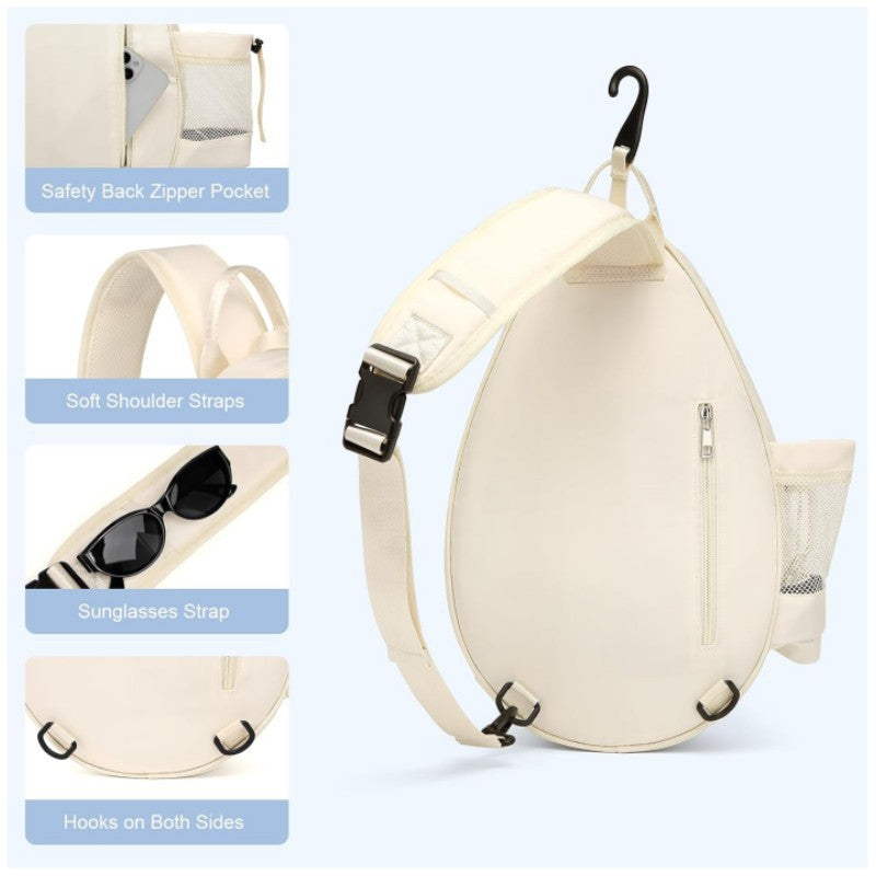 Racket Large Capacity Layered Storage Shoes Sports Backpack