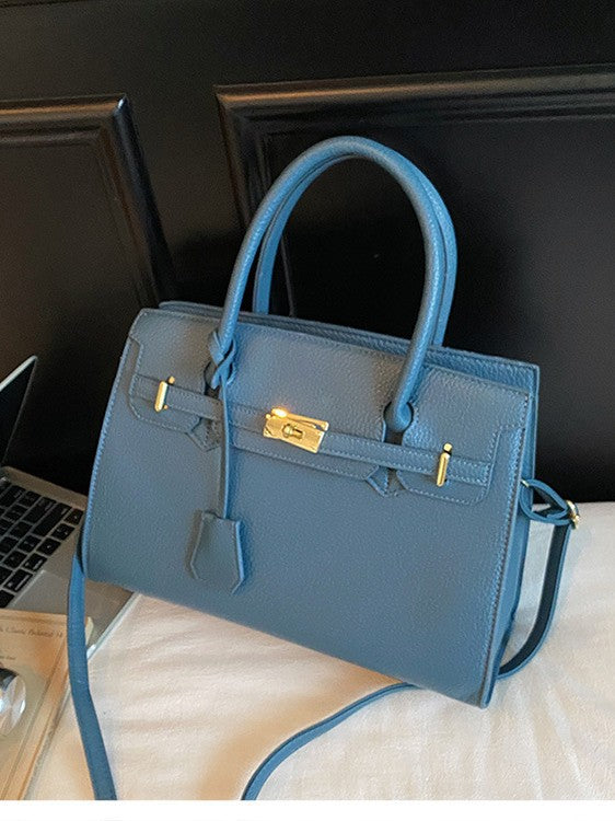 Women's Kelly Fashion Contrast Color Light Luxury Handbags