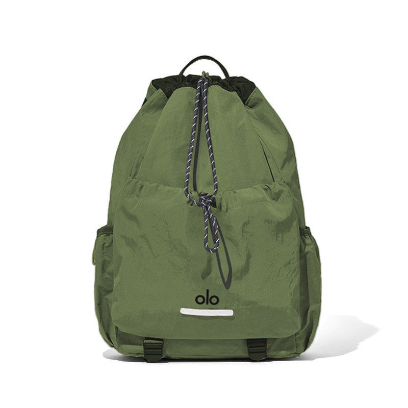 Large Capacity Waterproof Lightweight Drawstring Pull Tactical Backpack