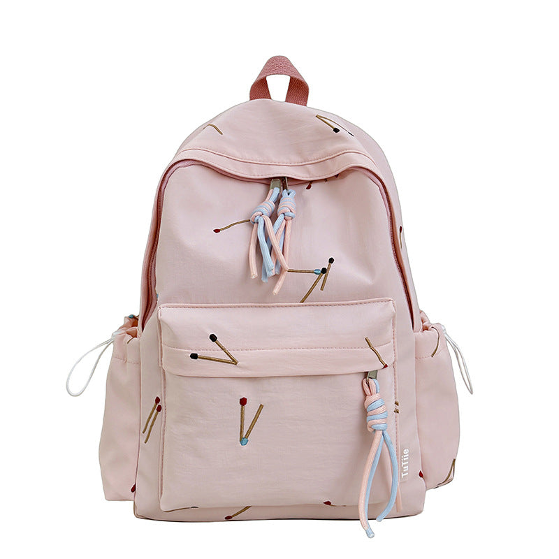 Good-looking Large Capacity Cute High Junior College Student Schoolbag